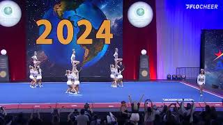 Cheer Express Miss Silver  Finals 2024 The Cheerleading Worlds WITH SOUND [upl. by Shiroma]