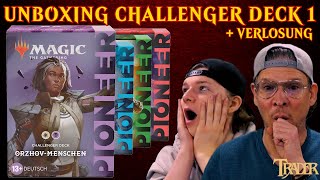 MTG Pioneer Challenger Deck Opening deutsch  OrzhovMenschen  Magic the Gathering Unboxing Trader [upl. by Jacobsohn871]