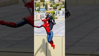 GTA V  SPIDERMAN SAVED FRANKLIN FROM VENOM Coffin Dance Theme Song COVER [upl. by Hplar]