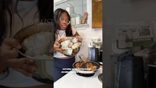 Loaded Baked Potatoes dinnerideas minivlog food cooking cookwithme [upl. by Ensoll759]