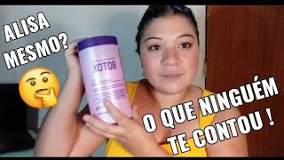 RESENHA MÁSCARA DE TRATAMENTO BOTOX  PLÁSTICA DOS FIOS  shopee alisa botox máscara [upl. by Rolyak]