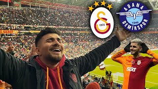 SONUNDA AŞKIN OLAYIM ÇALDI  TAKIMDAN MÜKEMMEL PERFORMANS  Galatasaray 31 Adana Demirspor [upl. by Akemeuwkuhc]