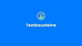 Textbausteine I Info Center [upl. by Wicks832]