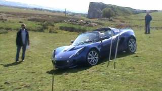 Nick Pollitt Lotus Elise at the Angelsey Car Trial [upl. by Suiluj]