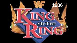 1986 King Of the Ring ReSim Part 1 Round 1 [upl. by Lindsey386]