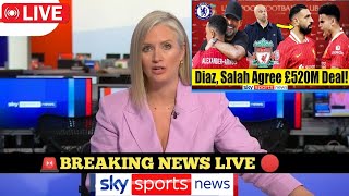 BREAKING✅ CLOSE DEAL LFC NEW BIG SIGNING MO SALAH DEAL BOMBSHELL✅ FABRIZIO ROMANO🔥LIVERPOOL NEWS [upl. by Attener]