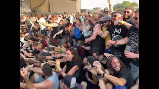 HIGH QUALITY  AMON AMARTH  Put Your Back Into The Oar live  Graspop Metal Meeting 2023 [upl. by Yle420]