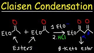 Claisen Condensation Reaction Mechanism [upl. by Eylk]