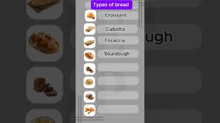 HOW TO PRONOUNCE TYPES OF BREAD American and Britishenglish shortsyoutubebritishaccent [upl. by Estrella]