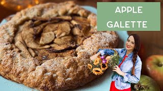 The Best amp Easiest Apple Galette Recipe [upl. by Imtiaz]