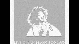 13 Whitney Houston  I Wanna Dance With Somebody Live in San Francisco 1986 [upl. by Alf312]