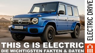 2024 MercedesBenz GKlasse G 580  DAS ist die elektrische GKlasse und wir haben ALLE Daten [upl. by Lewin]