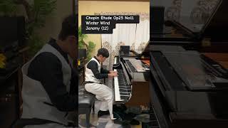 Winter Wind Chopin Etude Op25 No11 Jeremy 12 winterwind chopin piano classicalmusic [upl. by Melly]