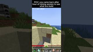 Are you kidding me minecraft [upl. by Oregolac]