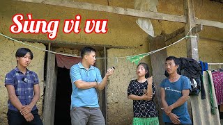 Sùng Vi vu đem tin vui đến gõ cửa nhà 3 Bé mồ côi Cha Xúa Tính Tùng [upl. by Birdt81]