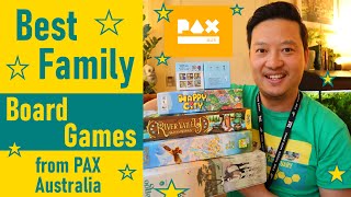 Best Family Board Games from PAX Australia [upl. by Ahsienel]