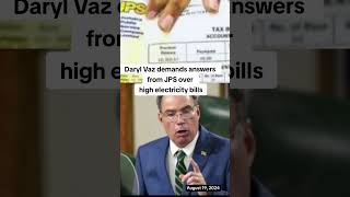 Jamaicas Energy Minister demands answers from the JPS over high electricity bills news jamaica [upl. by Tnilc912]