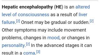 Hepatic encephalopathymanagement [upl. by Odragde]