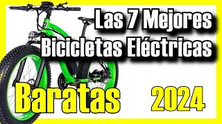 🚲🔥 Las 7 MEJORES Bicicletas Eléctricas BARATAS de Amazon 2024✅CalidadPrecio Buenas  Montaña [upl. by Bradshaw949]