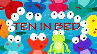 Nursery Rhymes From Oh My Genius  Ten in the bed  Nursery Rhyme with Lyrics [upl. by Lezirg]