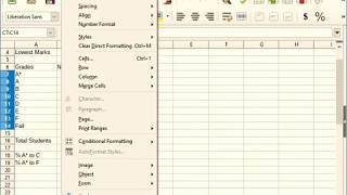 Libreoffice Calc Format as Percentage [upl. by Retsevel]