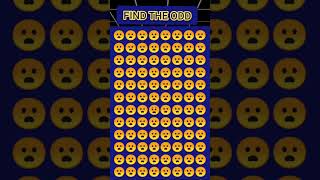 Find The Odd Emoji shortvideo shorts viral trending puzzle emojichallenge [upl. by Yerbua]