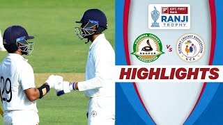 Ranji Trophy 202425 Vidarbha vs Gujarat Day 2 Match Highlights [upl. by Yonah]