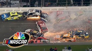 NASCAR Cup Series Daytona 500 2019  EXTENDED HIGHLIGHTS  Motorsports on NBC [upl. by Luapnhoj]