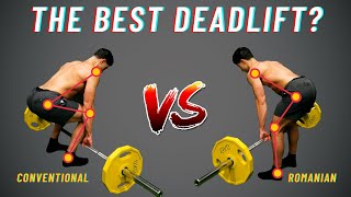 Conventional Deadlift VS Romanian Deadlift  Form amp Anatomy Explained [upl. by Doran]