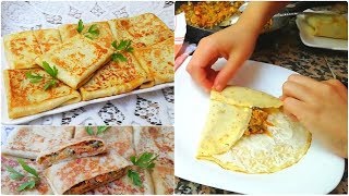 Crêpes Salées délicieuse recette facile et rapide 👌👍😉 cuisine marocaine ramadan2019 [upl. by Gilligan]