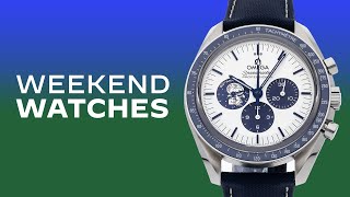 Omega Speedmaster Moonwatch Silver Snoopy Review and Luxury Watch Buyers Guide [upl. by Lyndsay651]