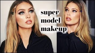 90s SUPERMODEL makeup tutorial  Doutzen Kroes [upl. by Ajiam210]