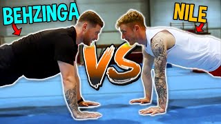 SIDEMEN vs NILE WILSON Gymnastics Challenges [upl. by Irbmac]