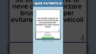 Quiz ufficiale per la patente B perte patente [upl. by Bendicta300]