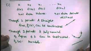 Lec25 Interpolation and ApproximationPart1 [upl. by Waters98]