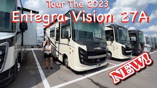 Tour The 2023 Entegra Vision 27A AClass RV built on the Ford F53 Chassis [upl. by Anomahs]