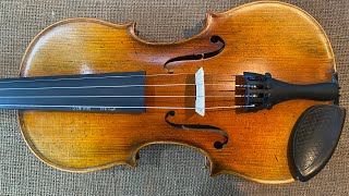 Violin 1224 Guarneri Pattern DYNAMIC Tone With Character and balanced SWEETNESS ITS FOR SALE [upl. by Annaet26]