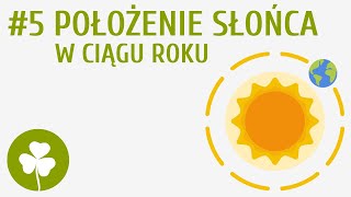 Położenie Słońca w ciągu roku 5  Ja w terenie [upl. by Nosneb]