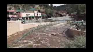 Evergreen Flood  Flooding in Evergreen Colorado [upl. by Gierc494]