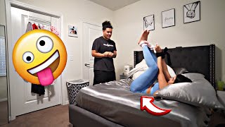 TICKLING MY GIRLFRIEND FOR 24 HOURS PRANK This Happened [upl. by Bremble]