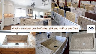 What is a natural granite Kitchen sink and Its Pros and Cons  Pros and Cons of Granite sink [upl. by Bernat459]