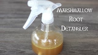 Marshmallow Root Detangler  Natural Hair Products [upl. by Marquis456]