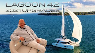 LAGOON 42 2021 UPGRADES [upl. by Ettereve203]