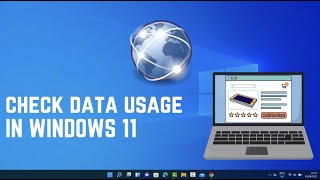 How to Check Data Usage in Windows 11 – Monitor Your Network Consumption Easily [upl. by Juan]