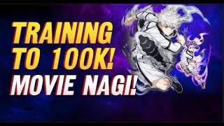 BLUE LOCK PWC Training Nagi Road to 100k [upl. by Ketchan]