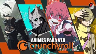 🤩 10 ANIMES INCREÍBLES PARA VER EN CRUNCHYROLL 4  Rincón Otaku [upl. by Adaliah]