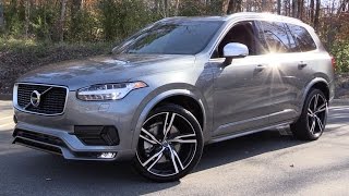 2016 Volvo XC90 T6 RDesign Start Up Test Drive and In Depth Review [upl. by Ahsaeym]