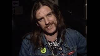 Lemmy Kilmister “… I Gave Up Taking Drugs…” at the Marquee Club in 1989 [upl. by Lorrad]