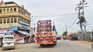 Driving in rural roads of Karachi  Khokhrapar Memon goth malir [upl. by Zoldi]