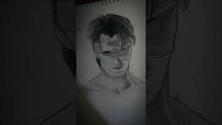 Pencil skatching for bruce weynepatrick batman●●● art skitch drawing skitching [upl. by Namia925]